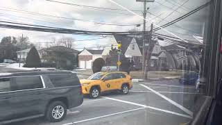 Coach USA Onboard: 2019 VanHool CX45 On The LIRR Shuttle From Bethpage to Hicksville