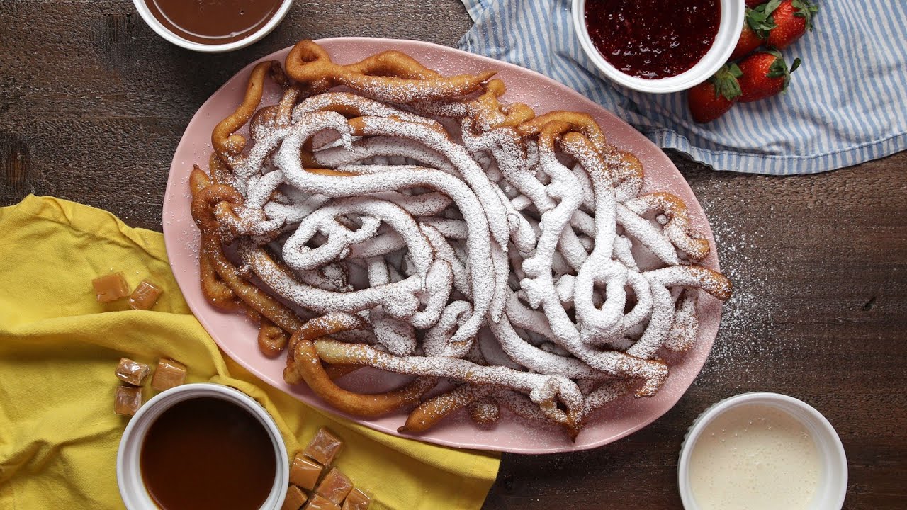 Funnel Cake Fries Tasty