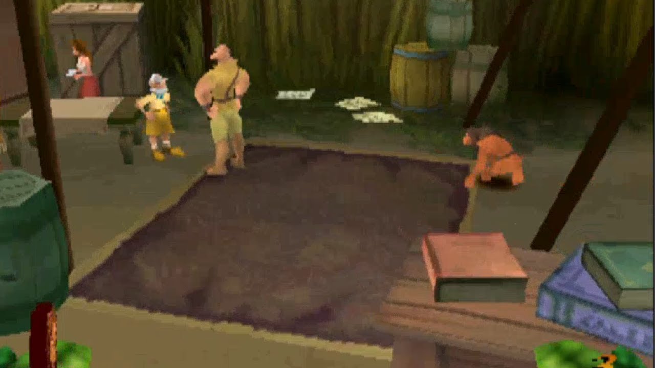 ✅(ps1)tarzan disney parte 9 - fase campsite commotion