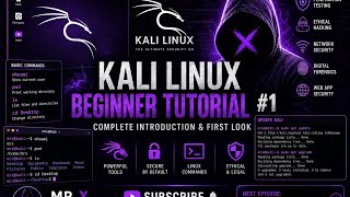 Kali Linux Tutorial for Beginners #1 | Complete Introduction (2026) ⭐