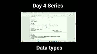 Day 4 series of full stack Python web Development course #viralreels #virelpost❤️ #ᴠɪʀᴀʟᴘᴏsᴛ