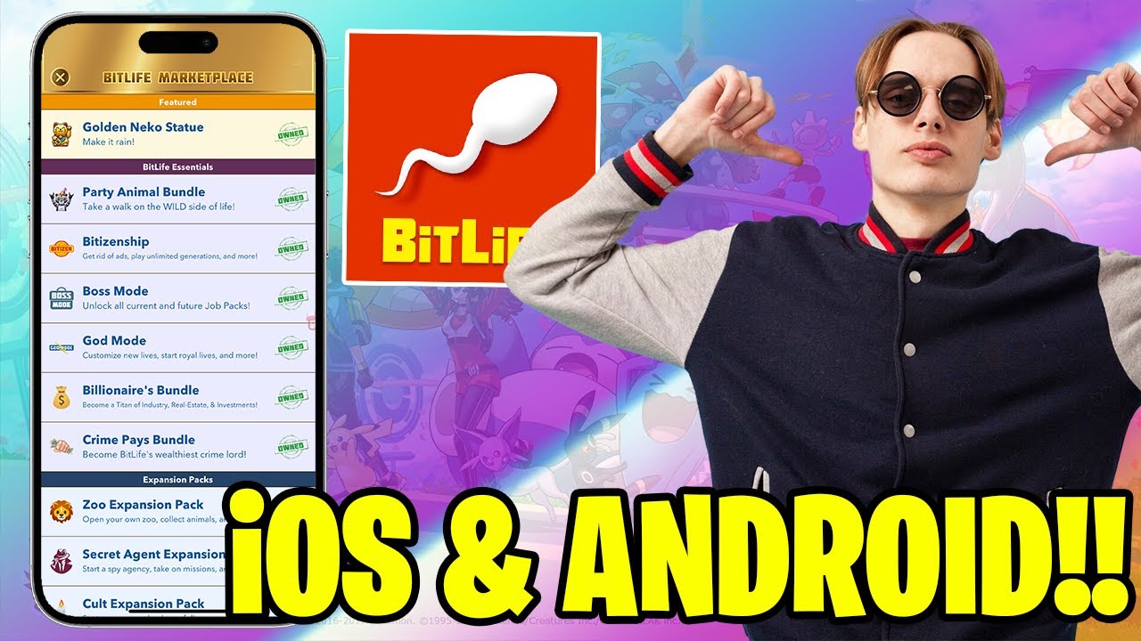 Bitlife Hack/MOD APK iOS & Android - How to Get Bitlife Free Bitizen and God Mode 2025