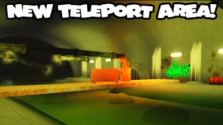 NEW TELEPORT AREA! | Roblox Fart Button Testing. |