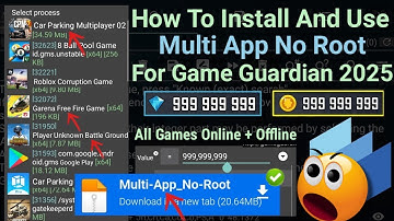 How To Install And Use Game Guardian in Multi App No Root Any Android || 2025🗿✅