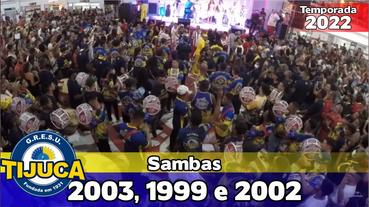 Unidos da Tijuca 2003, 1999 e 2002 | Samba ao vivo no Salgueiro Convida #SC22