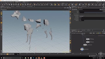 002 Houdini ZBrush GoZ Controlled Shatter