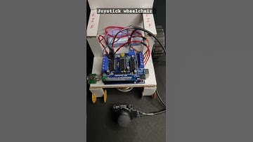 Joystick Wheelchair ⚡💡🫡🥳 #arduinoproject #shorts #viral #youtubeshorts