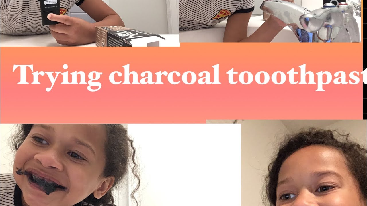 |🦷Trying charcoal toothpaste toothpaste 🦷| - YouTube