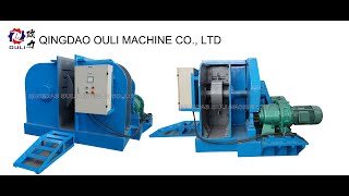 Double Hook Tyre debeader machine/Waste Steel puller/ Automatic waste tire recycling machines