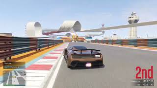 GTA5 Stunt Race - Double Loop.
