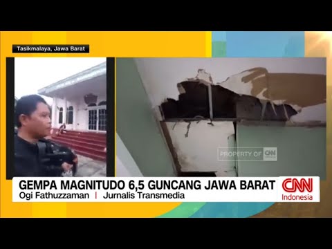 Kondisi Terkini Gempa Magnitudo 6,5 Yang Mengguncang Jawa Barat