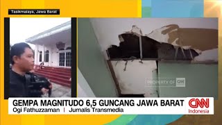 Kondisi Terkini Gempa Magnitudo 6,5 Yang Mengguncang Jawa Barat