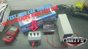 Look how easy it is to test your cars gauges.