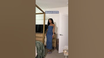 🍾🥙Brunch with the girls! #brunchoutfit #grwm #denim