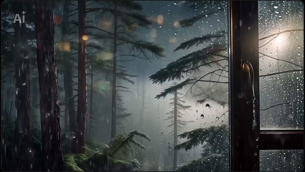 Rain Sounds for Sleep 🌧️ 2 Hours of Deep Relaxation