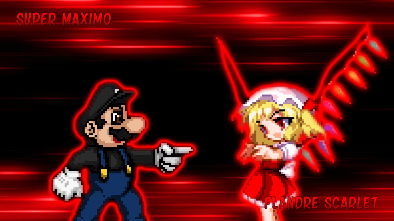 M Ahmed MUGEN #642 Super Maximo VS Flandre Scarlet (Both 1P)