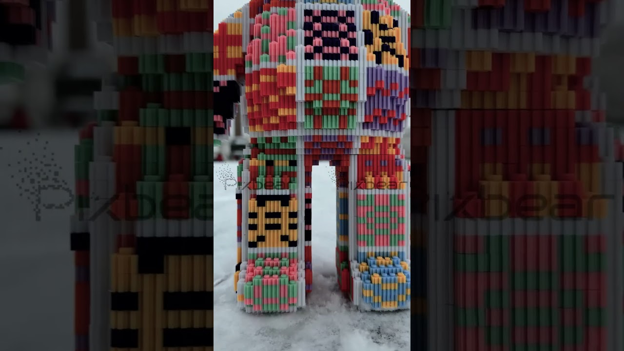 Конструктор Мишка 9+ Bear Brick 46 cм высота