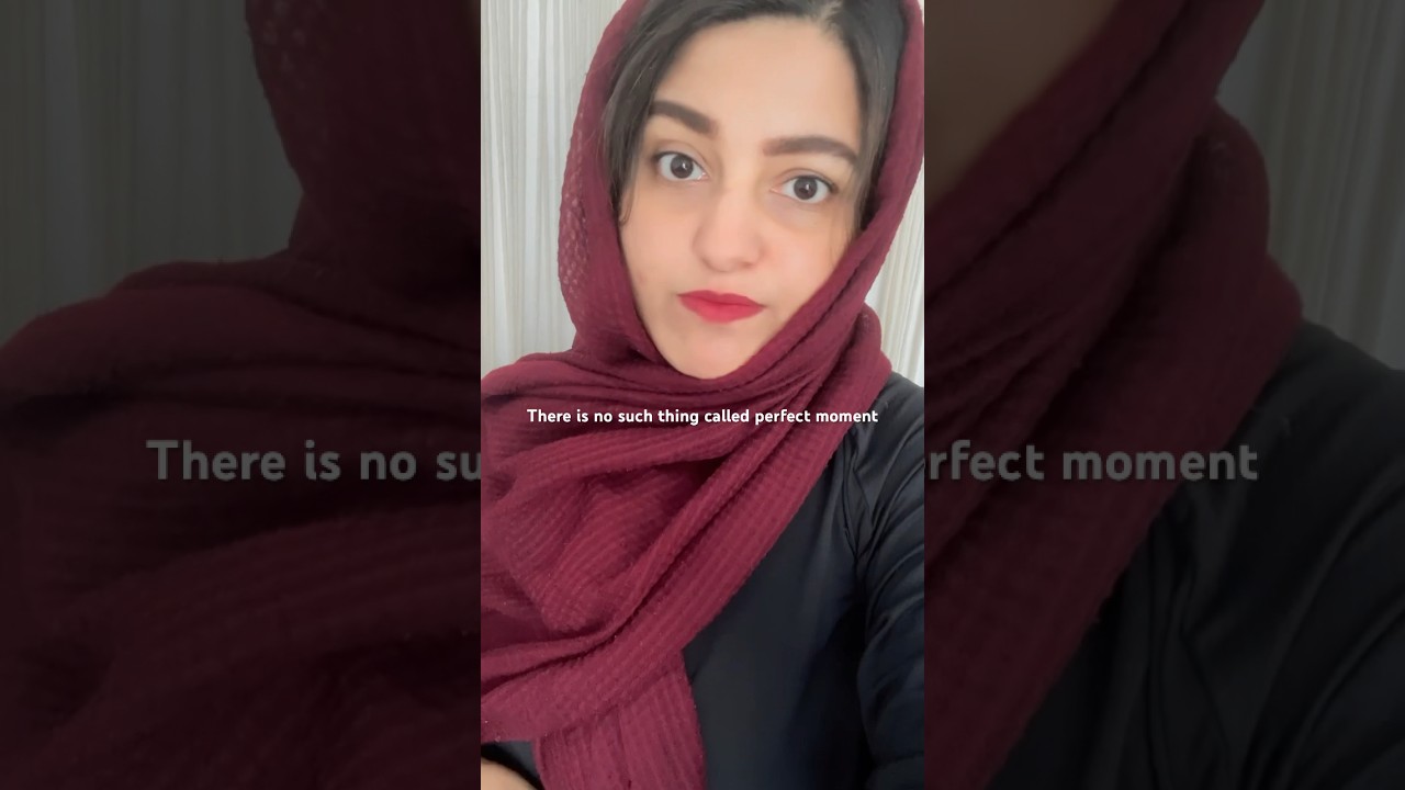 There is no such things called perfectmoment✨