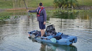 My NEW Kayak for 2024! Quick First Impressions, Motor and Paddle Test! Bonafide PWR 129