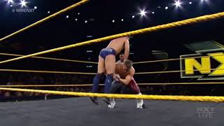 Tyler Breeze - Back Body Drop to Jordan Devlin