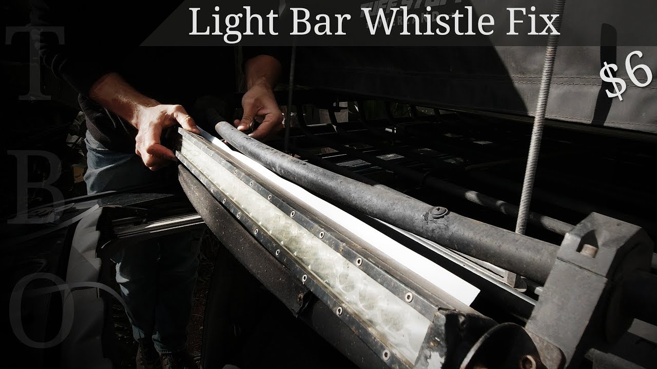 $6 Light Bar Whistle Fix - YouTube