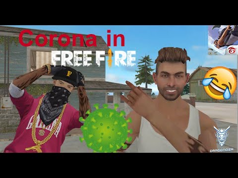 coronavirus in free fire -الكورونا في فري فاير😂😂