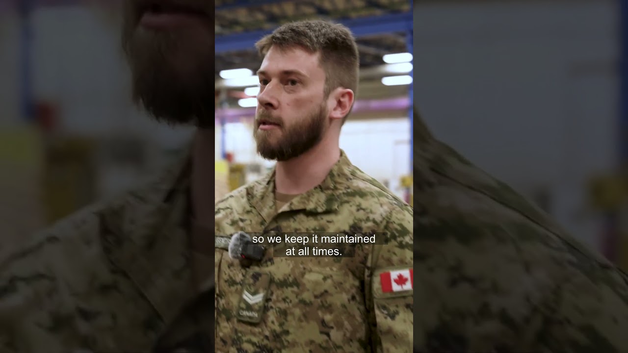 Under the Hood: Inside a Canadian Armed Forces garage with a Vehicle Technician
