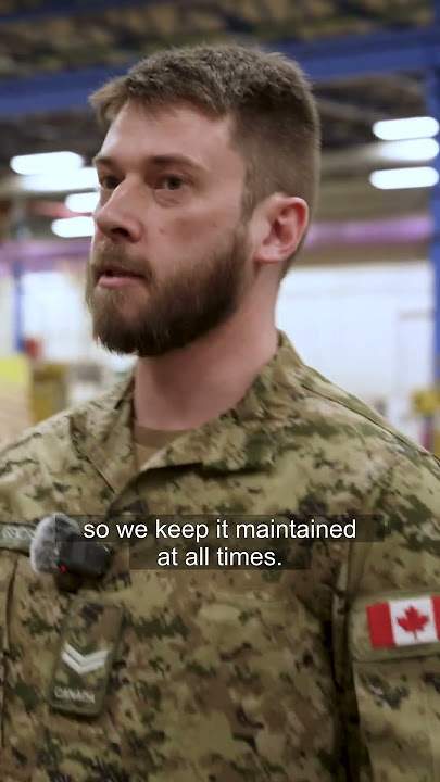 Under the Hood: Inside a Canadian Armed Forces garage with a Vehicle Technician