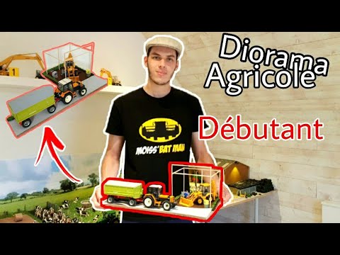 Tuto Diorama miniature agricole débutant 1/32 