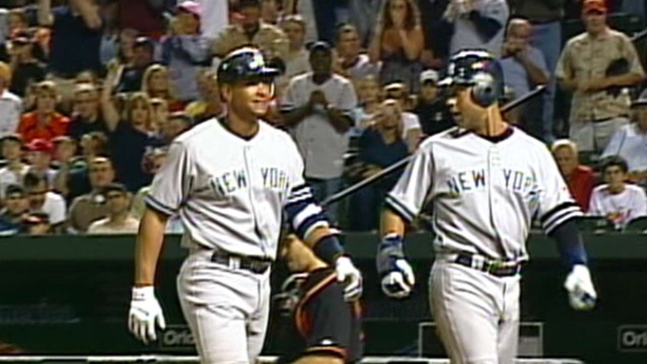 A-Rod hits his 54th home run of 2007 season - YouTube