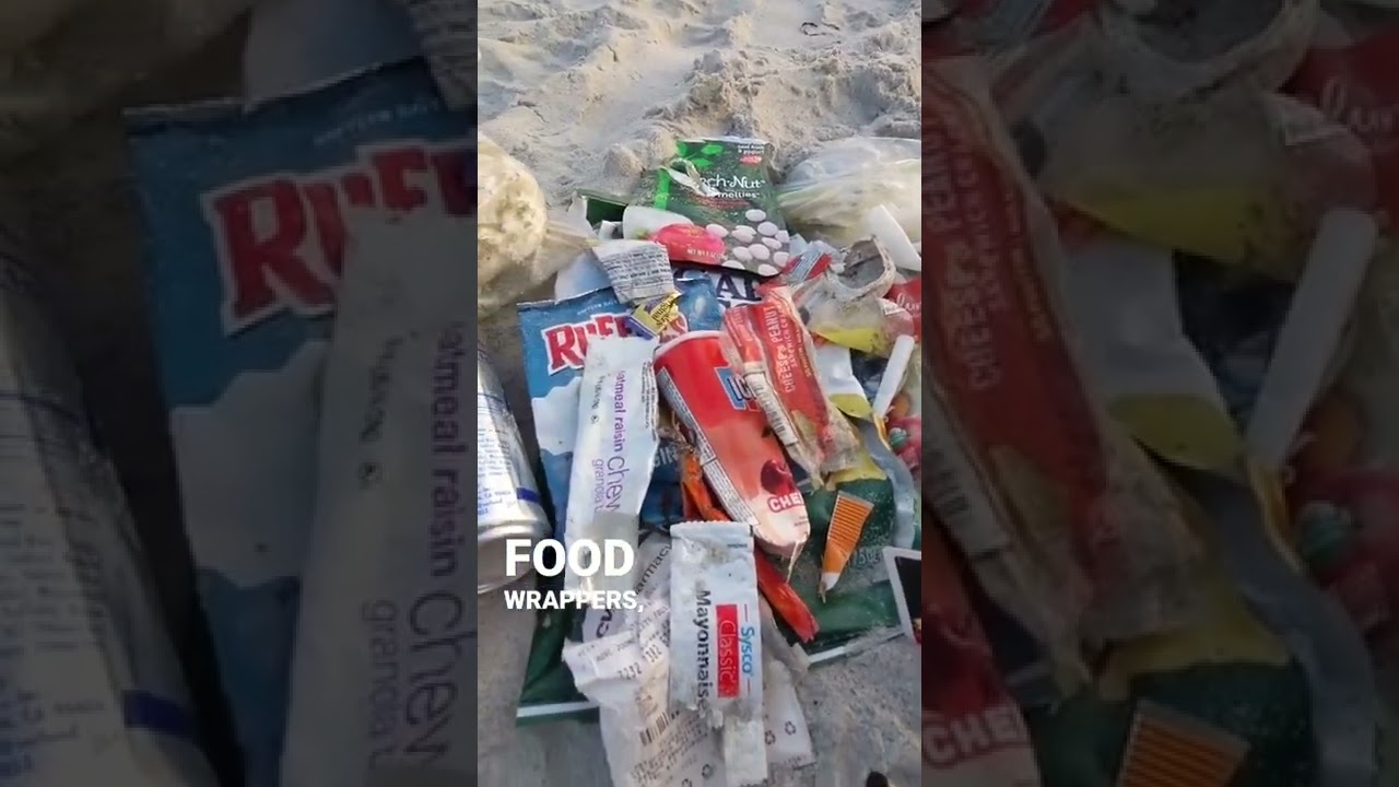 Weekly beach cleanup, 32/52. 