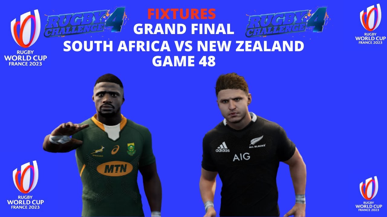 Rugby Challenge World Cup 2023 Final South Africa vs New Zealand