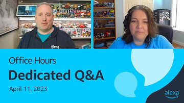 Alexa Developer Office Hours feat. co-hosts Jeff Blankenburg & Amanda Lange
