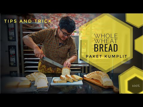 Video: Roti Gandum Hitam: Fitur Pembentukan Adonan