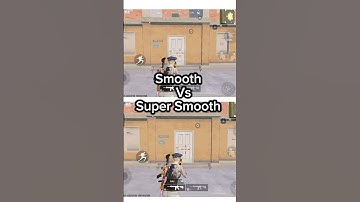 BGMI Super Smooth vs Smooth | Best Setting for Gameplay & FPS 🔥#viral