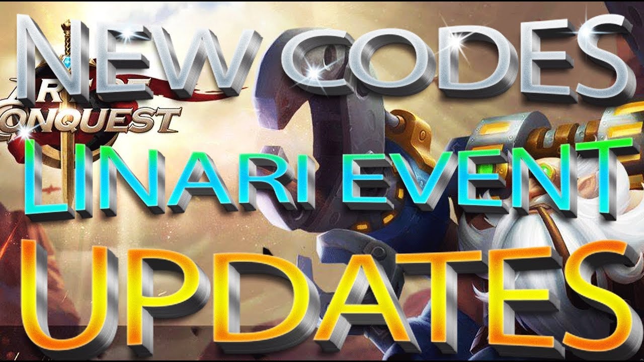 ART OF CONQUEST NEW FREE CODES EVENT FOR 800 LINARI