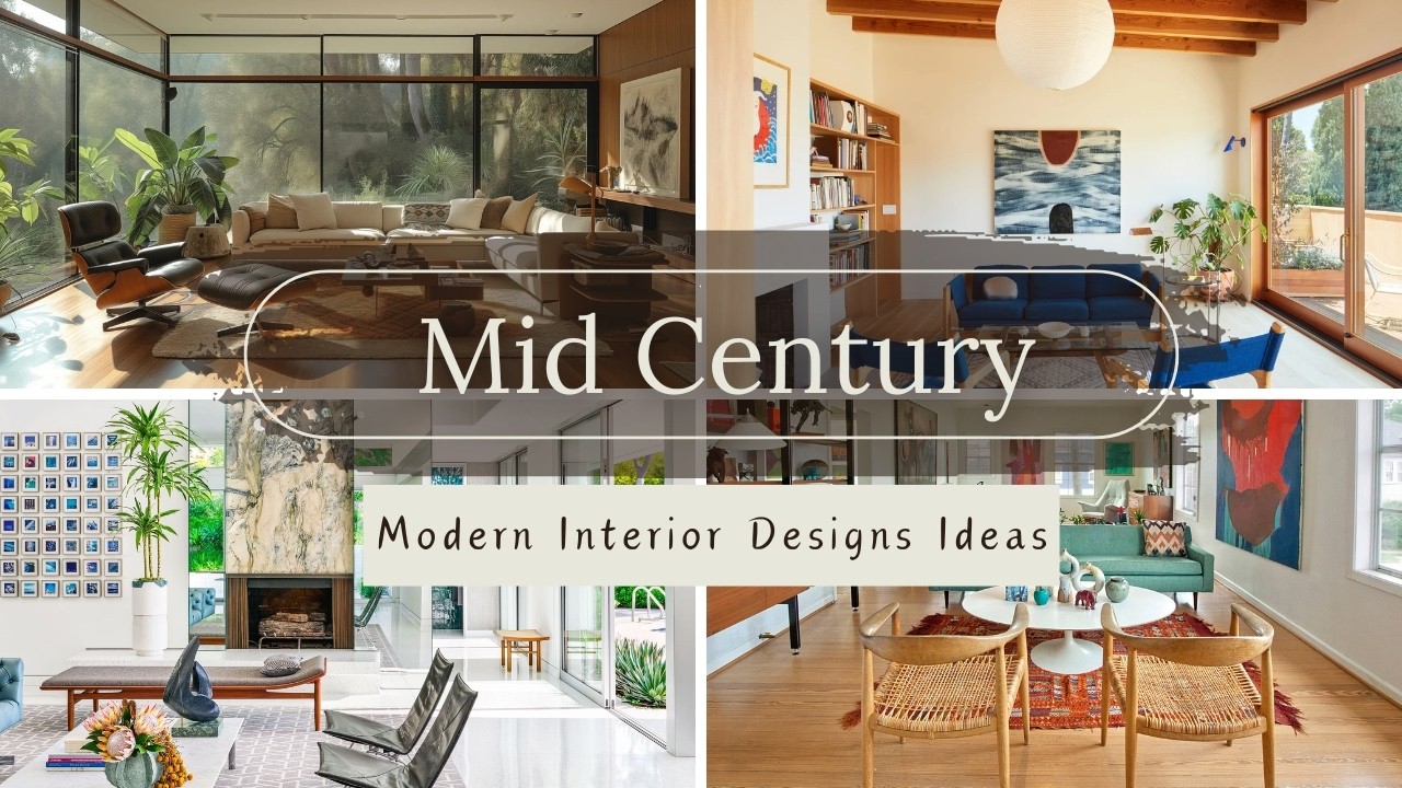 Mid Century Modern Interior Designs Ideas to Transform Your Home