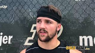 GoldandBlack com video: Training camp, RB Zander Horvath