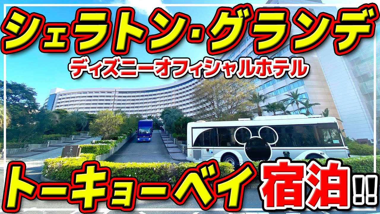 【舞浜シェラトン】お部屋、朝食ビュッフェ、金額、まとめて紹介!! / ディズニーオフィシャルホテル シェラトン・グランデ・トーキョーベイ・ホテル宿泊!!