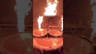 On the road with Falling in Reverse.  Drum teching and some aux percussion. It be HOTT 🔥