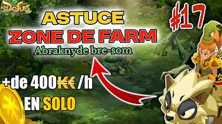 ASTUCE FARM ! Zone Forêt Sombre, les Abraknydes lâchent de lAmbre ?!