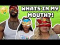 WHATS IN MY MOUTH CHALLENGE!!