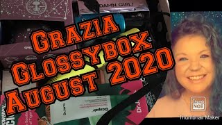 Glossybox Grazia Beauty Box August 2020