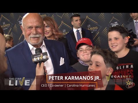 Peter Karmanos Jr. and family (showcase), NHL Awards 2019 Red Carpet, Mandalay Bay Las Vegas