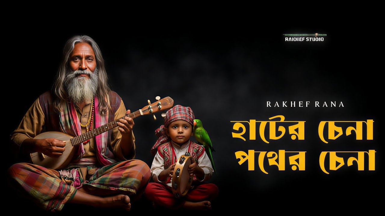 RAKHEF - হাটের চেনা পথের চেনা | Hater Chena Pother Chena | Folk Bangla Song | Official Song