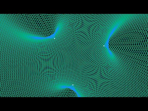 Three supersonic particles Doppler wave animation | 4K Python animation ...