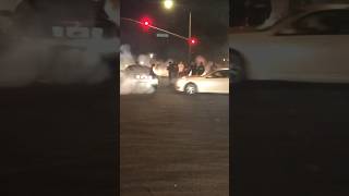 CTSV gets smacked MUST SEE #crazy #ctsv #cadillac #cool #sideshow #takeover #infiniti #omg #why