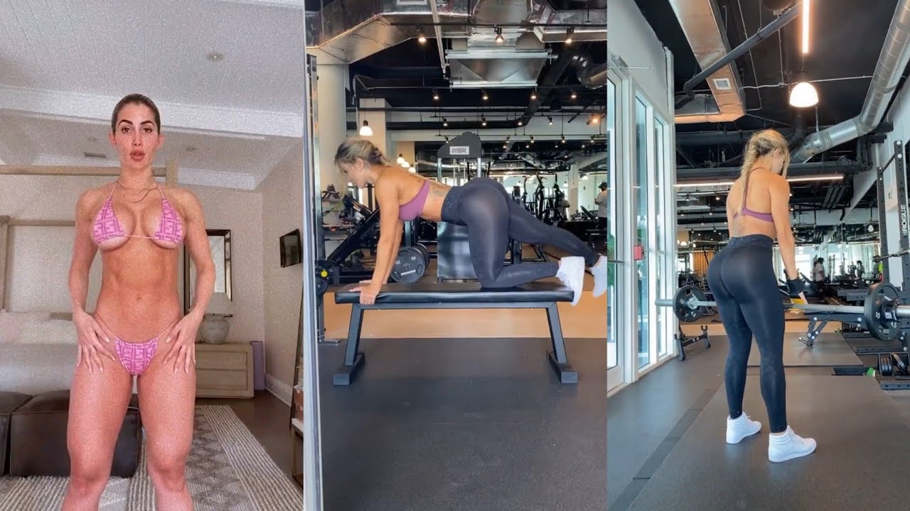 Claudia Sampedro  Workout Compilation Motivation 🔥 Mother of 3 Children 🤗 Beautiful Girl 🔥