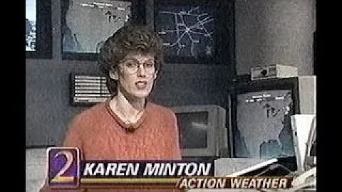 RAW: Meteorologist Karen Minton remembers the 'Blizzard of 93'