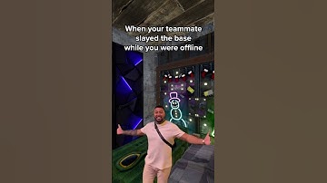 When your teammate slayed the base while you were offline